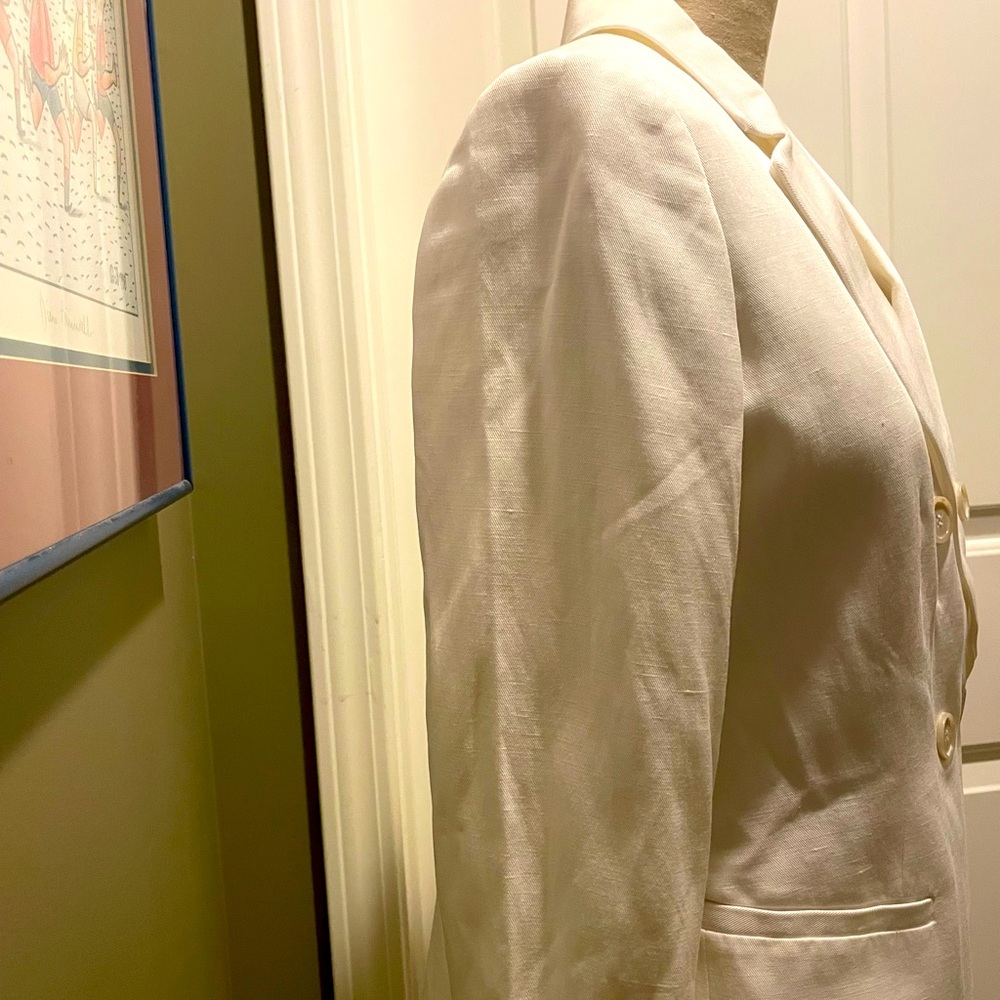 Loft White Blazer 2P